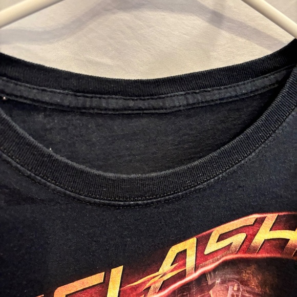 DC Comics The Flash Lighting Bolt TV Series Promo Graphic Tee T-Shirt Size L - Picture 6 of 16